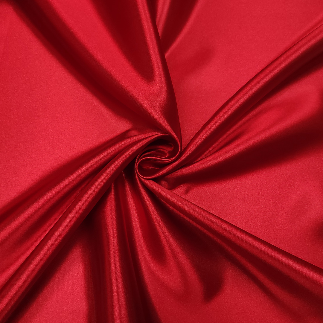 Tessuto Jersey leggero in tinta unita rosso scuro - Iaia Tessuti