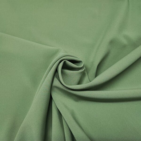 Tessuto Cady Elasticizzato tinta unita verde salvia