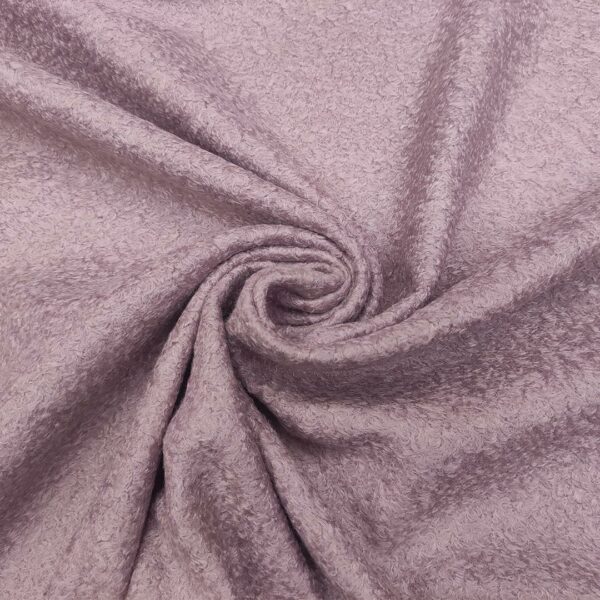 Tessuto per cappotto Panno tinta unita lavanda