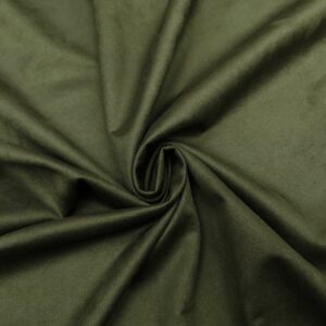 Tessuto Simil Dainetto tinta unita verde militare