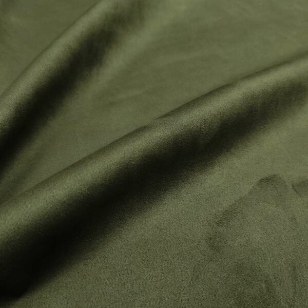 Tessuto Simil Dainetto tinta unita verde militare