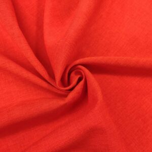 Tessuto Cady Elasticizzato effetto melange tinta unita arancio