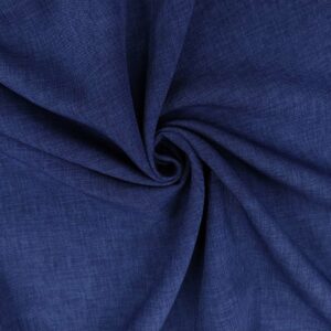 Tessuto Cady Elasticizzato effetto melange tinta unita blu