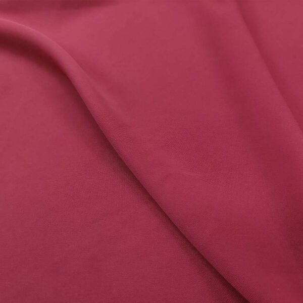 Tessuto Crepe morbido Elegance tinta unita fragola