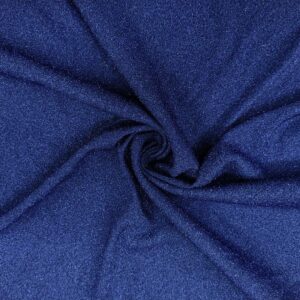 Tessuto Jersey glitter tinta unita blu elettrico
