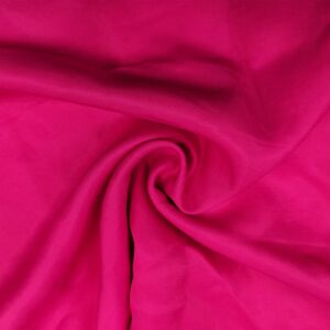 Tessuto Lino e Viscosa tinta unita fucsia