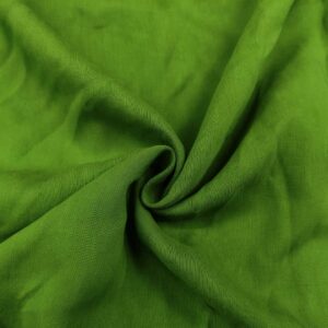 Tessuto Lino e Viscosa tinta unita verde acido