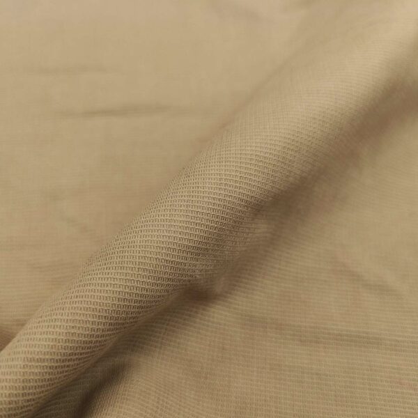 Tessuto Millerighe di cotone elasticizzato tinta unita beige