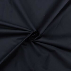 Tessuto Millerighe di cotone elasticizzato tinta unita blu notte