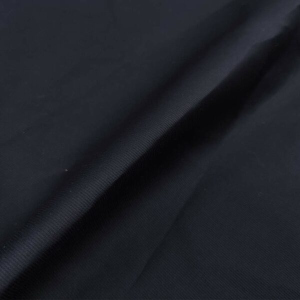 Tessuto Millerighe di cotone elasticizzato tinta unita blu notte