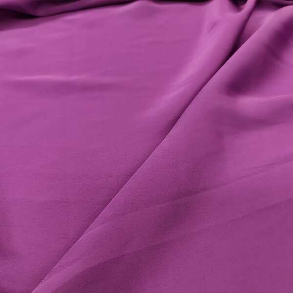 Tessuto Satin leggero elasticizzato tinta unita orchidea