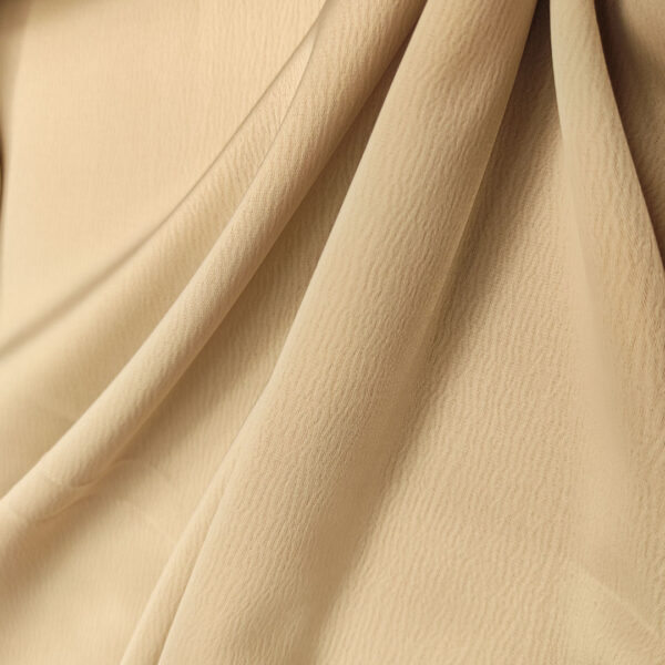 Tessuto Cady semilucido tinta unita beige