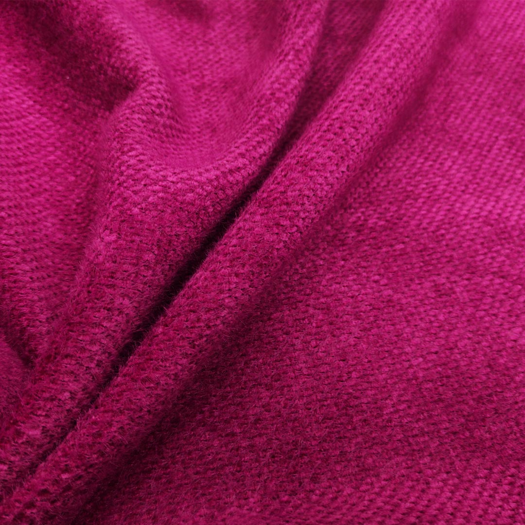 Tessuto per cappotto mano mohair tinta unita azalea