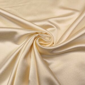 Tessuto Raso per arredo tinta unita beige chiaro
