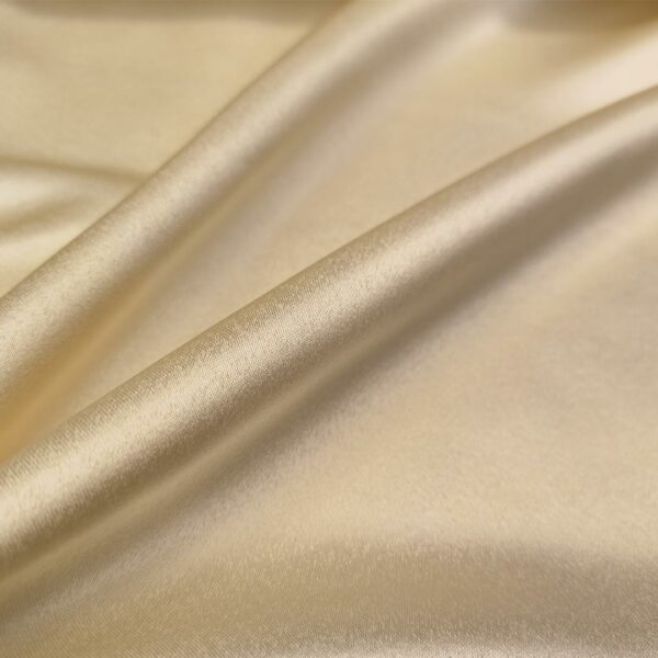 Tessuto Raso per arredo tinta unita beige chiaro