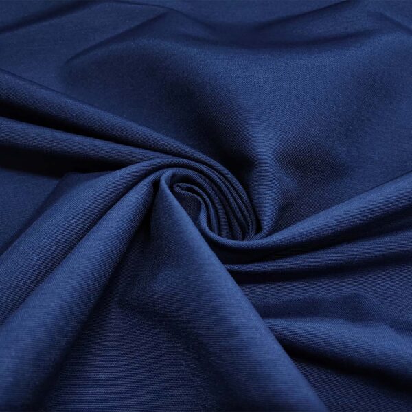 Tessuto Cotone per tovagliato tinto in filo tinta unita blu notte