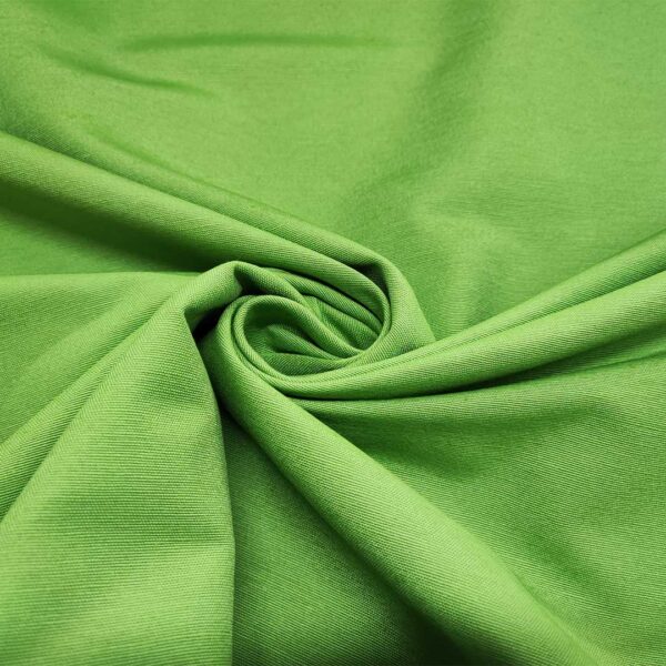 Tessuto Cotone per tovagliato tinto in filo tinta unita verde chiaro
