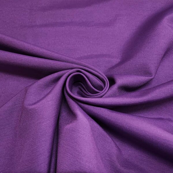 Tessuto Cotone per tovagliato tinto in filo tinta unita viola