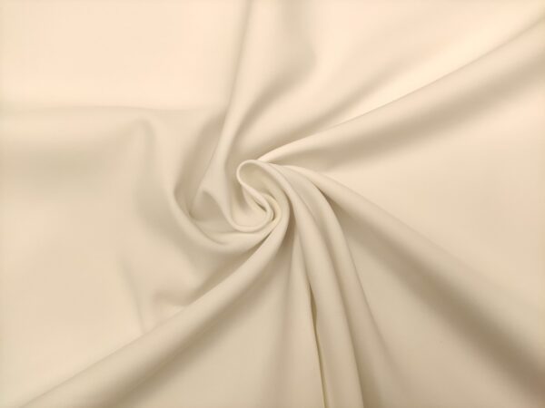 Tessuto Cady Elasticizzato tinta unita bianco