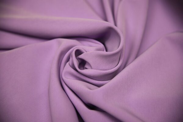 Tessuto Cady Elasticizzato tinta unita lilla