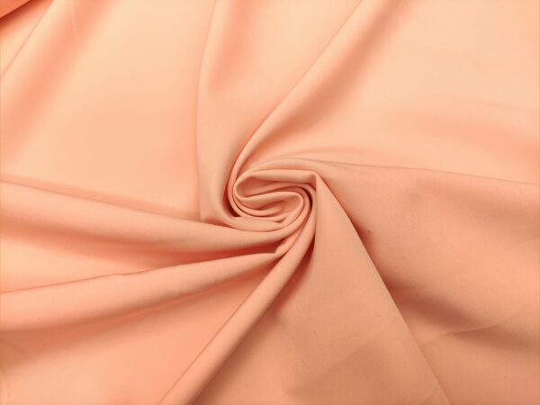 Tessuto Cady Elasticizzato tinta unita pesca