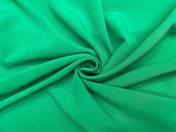 Tessuto Cady Elasticizzato tinta unita verde prato