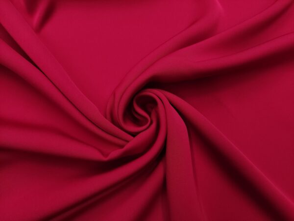 Tessuto Cady Mirage in tinta unita ciliegia