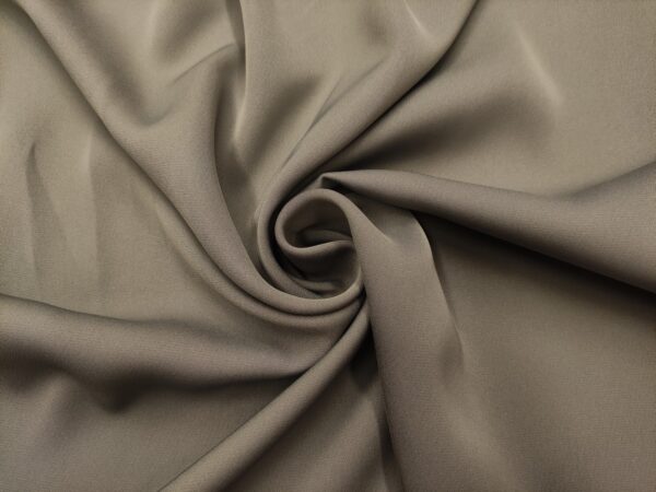 Tessuto Cady Mirage in tinta unita grigio