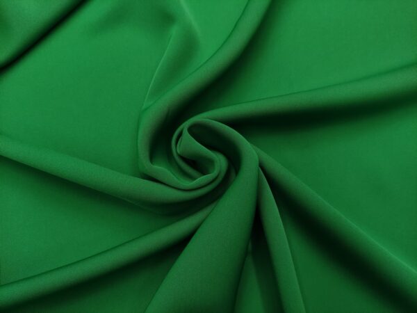 Tessuto Cady Mirage in tinta unita verde prato