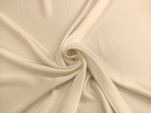 Tessuto Cady Sposa in tinta unita avorio