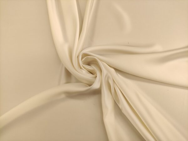 Tessuto Cady Sposa in tinta unita avorio scuro