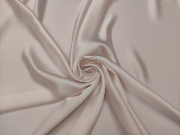 Tessuto Cady Sposa in tinta unita cipria