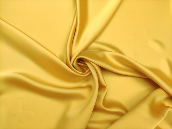 Tessuto Cady Sposa in tinta unita ocra