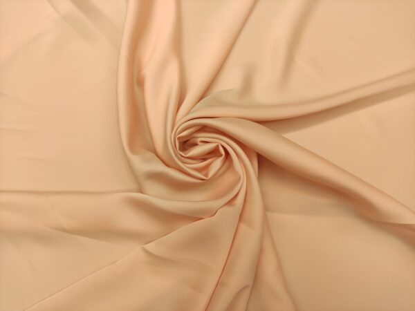 Tessuto Cady Sposa in tinta unita pesca