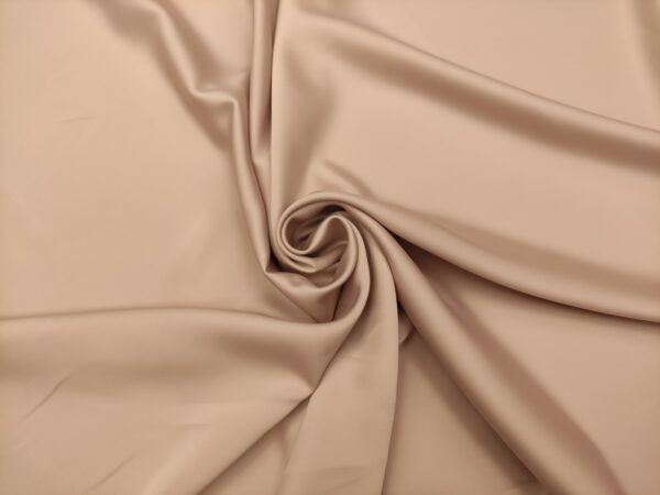 Tessuto Cady Sposa in tinta unita powder