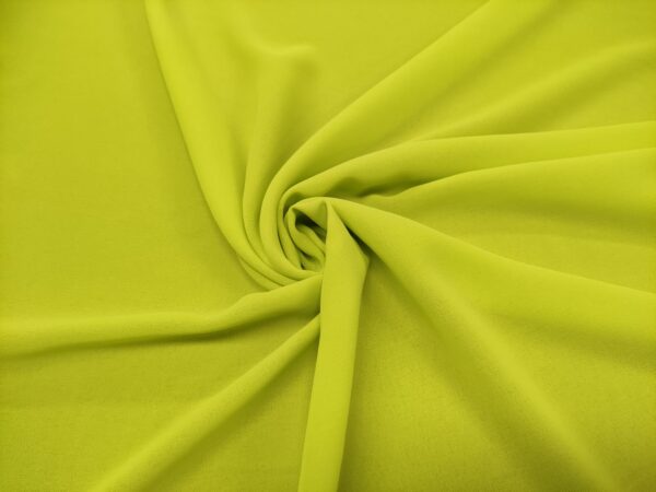 Tessuto Chiffon in tinta unita mela