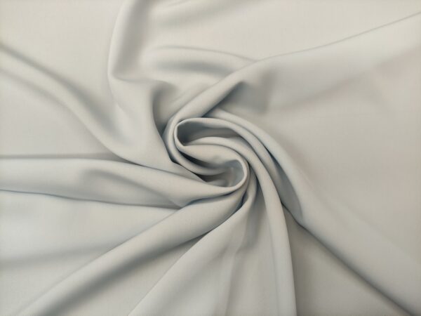 Tessuto Crepe De Chine tinta unita celeste