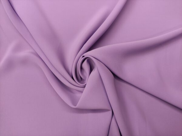 Tessuto Crepe De Chine tinta unita lilla