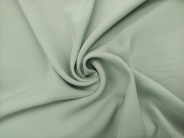Tessuto Crepe Elite in tinta unita acquamarina