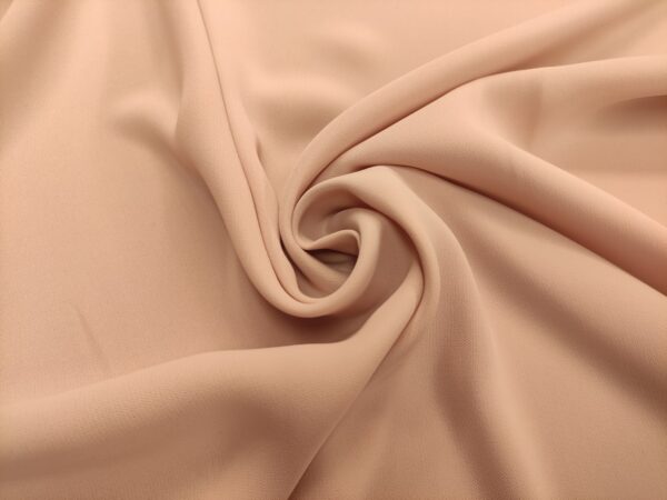 Tessuto Crepe Elite in tinta unita rosa