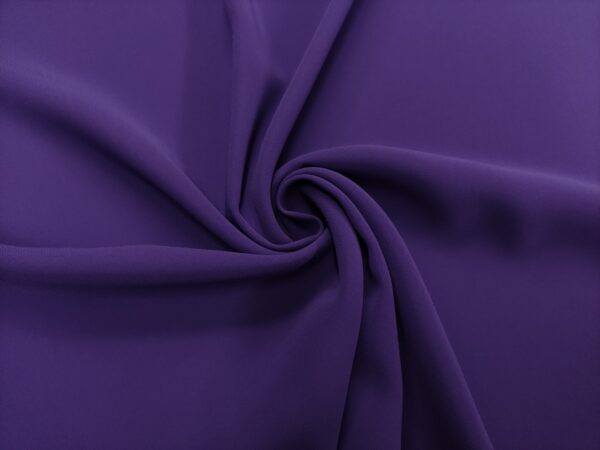 Tessuto Crepe Elite in tinta unita viola
