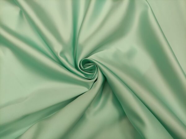 Tessuto Duchesse tinta unita acquamarina