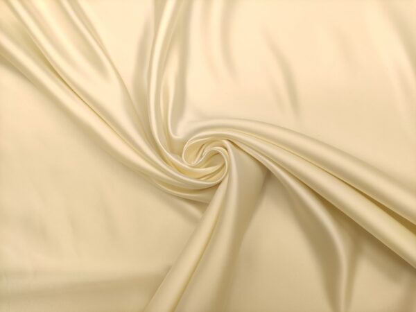 Tessuto Duchesse tinta unita avorio