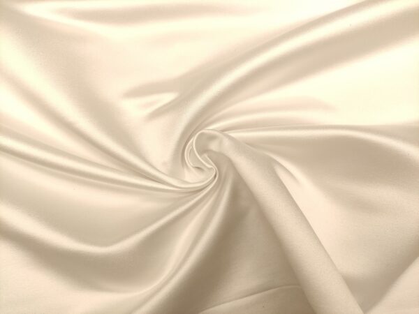 Tessuto Duchesse tinta unita bianco ottico