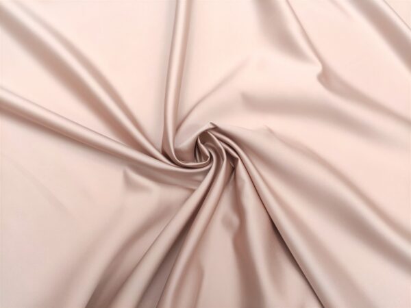 Tessuto Duchesse tinta unita powder