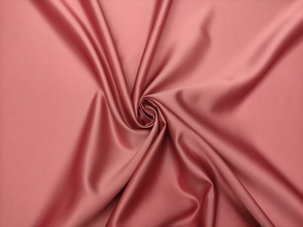 Tessuto Duchesse tinta unita rosa salmone