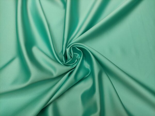 Tessuto Duchesse tinta unita verde tiffany