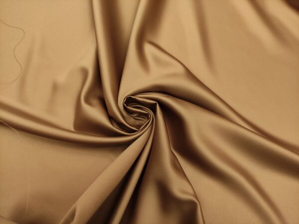 Tessuto Duchesse tinta unita tortora