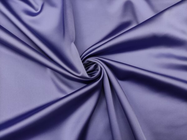 Tessuto Duchesse elasticizzato in tinta unita very peri