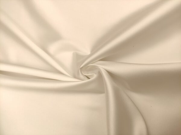 Tessuto Mikado tinta unita bianco seta